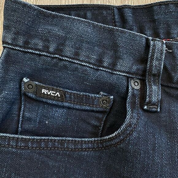 RVCA STAY STRAIGHT FIT DENIM, size 31 - Picture 4 of 9